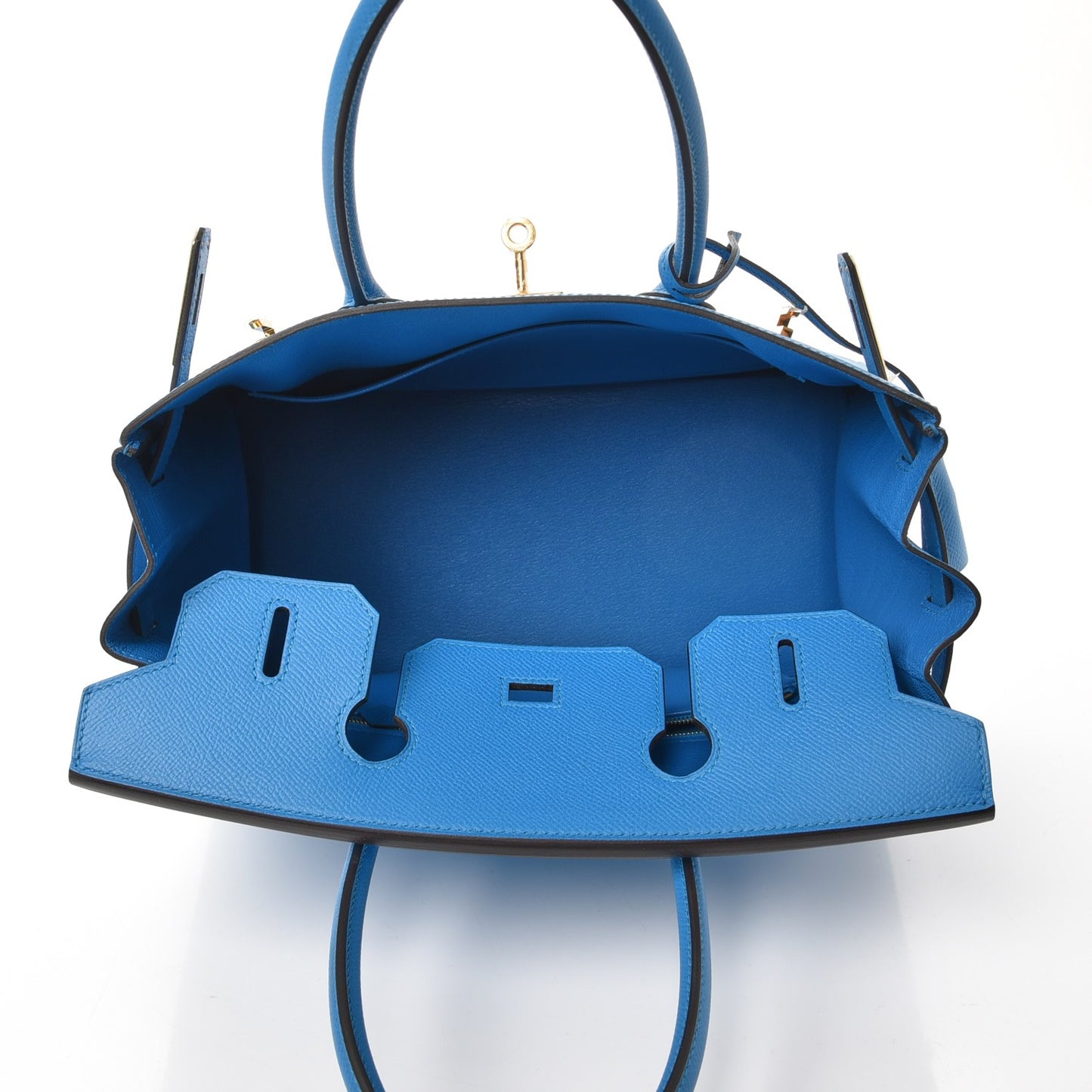 Epsom Birkin 30 Bleu Zanzibar