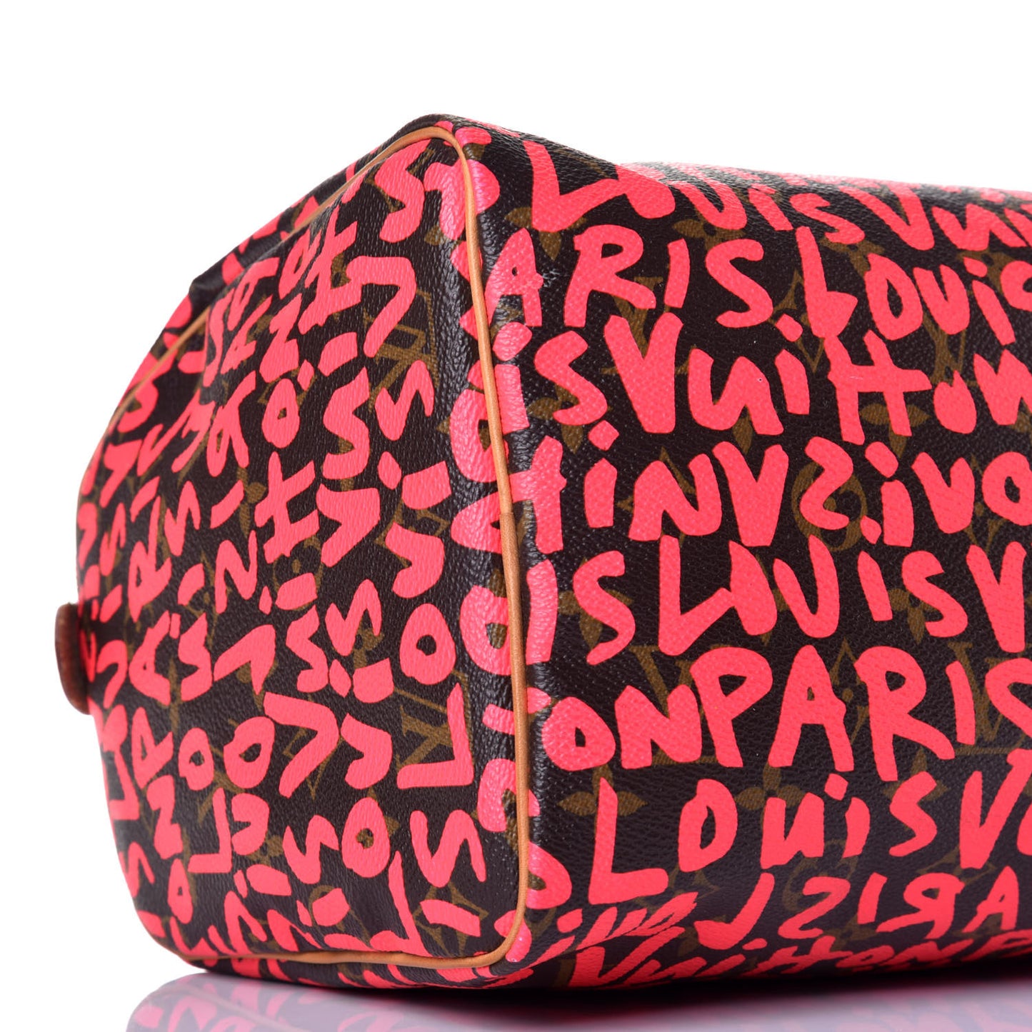 Monogram Graffiti Speedy 30 Fuchsia