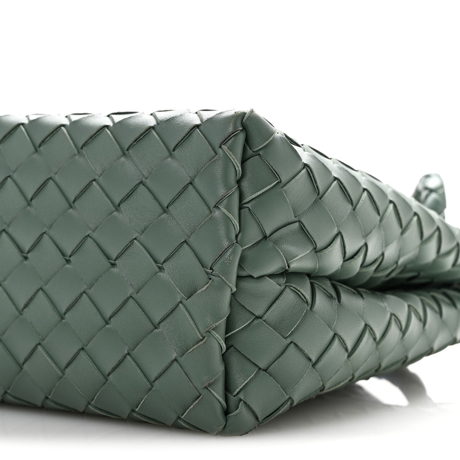 Bottega Veneta Nappa Intrecciato Medium Andiamo Shoulder Bag Aloe 9 of 13