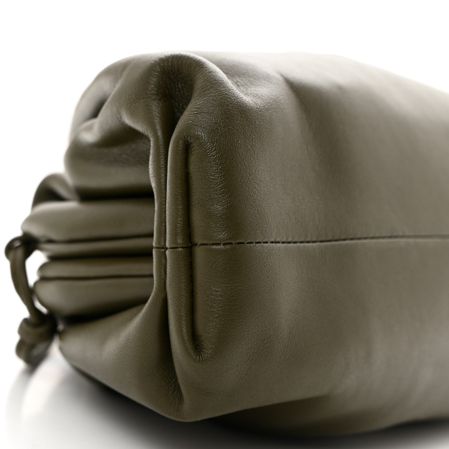 Bottega Veneta Butter Calfskin The Mini Pouch Mustard 9 of 11