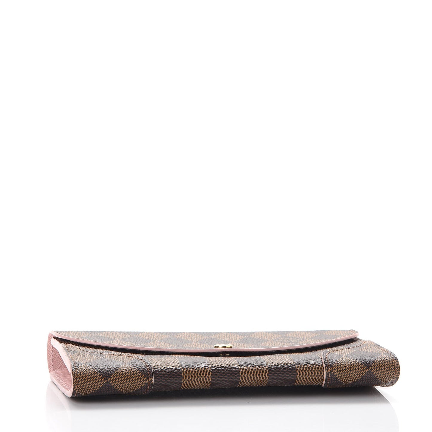 Damier Ebene Caissa Wallet Rose Ballerine