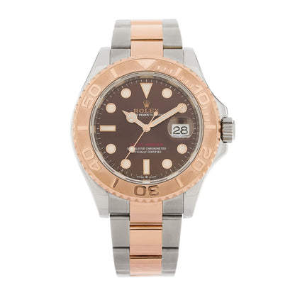 Rolex Stainless Steel 18K Everose Gold 40mm Yacht-Master Watch Chocolate 126621 1 of 5