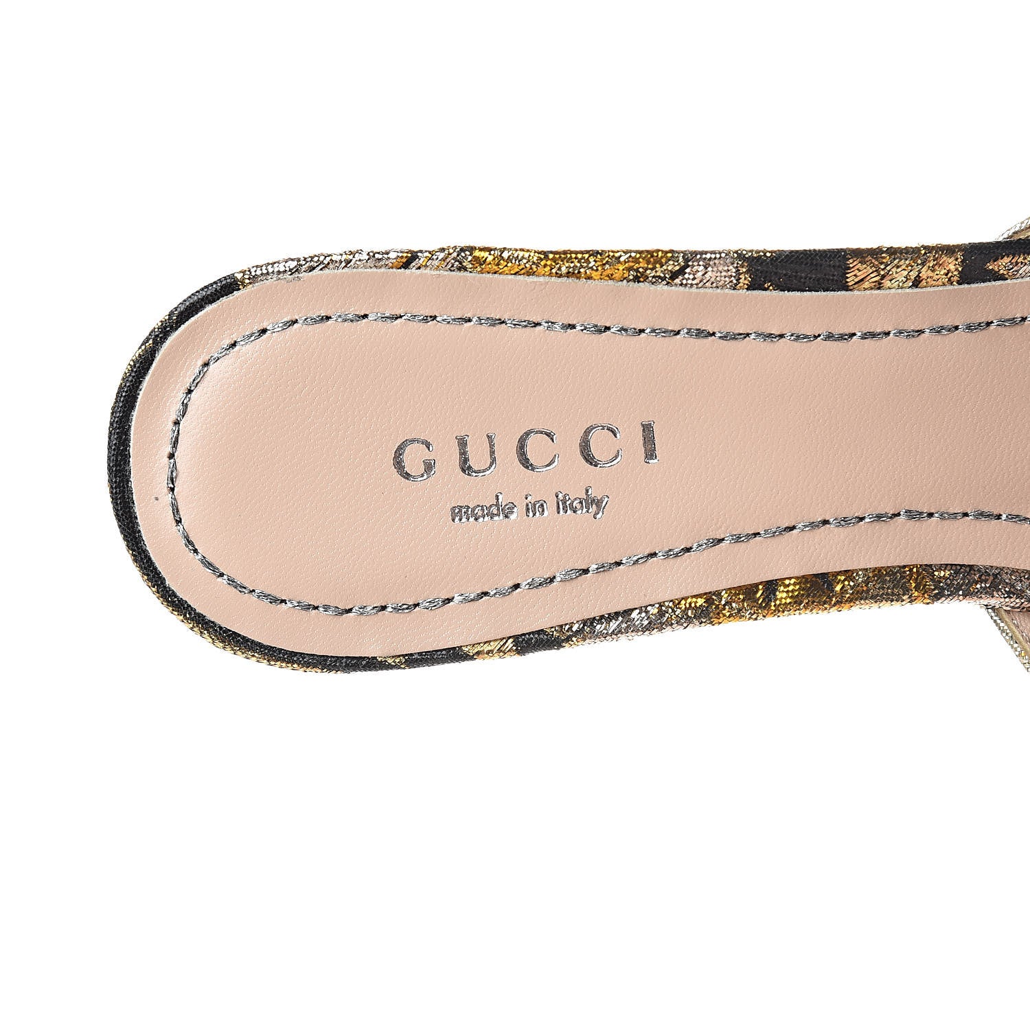 Gucci Jacquard Floral Dionysus Mules 36 Black 8 of 9