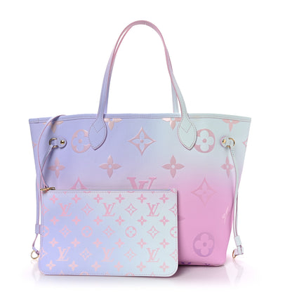 Louis Vuitton Monogram Giant Spring In The City Neverfull MM Sunrise Pastel 1 of 9