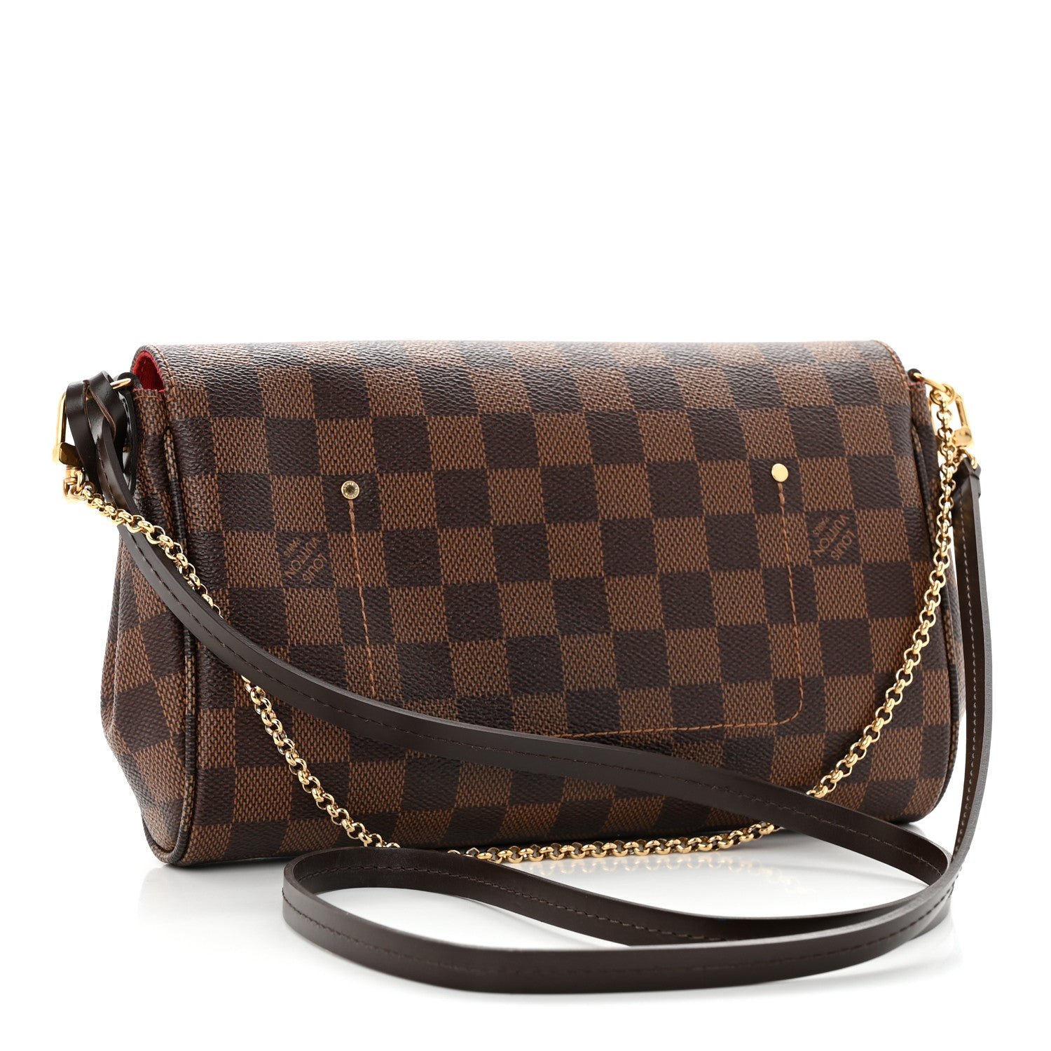 Louis Vuitton Damier Ebene Favorite MM 3 of 11