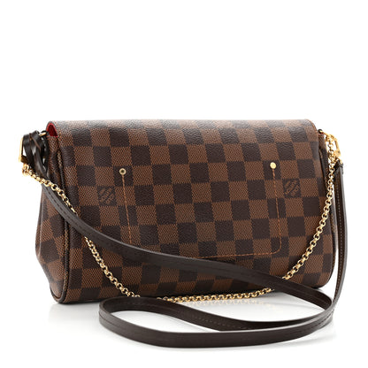 Louis Vuitton Damier Ebene Favorite MM 3 of 11