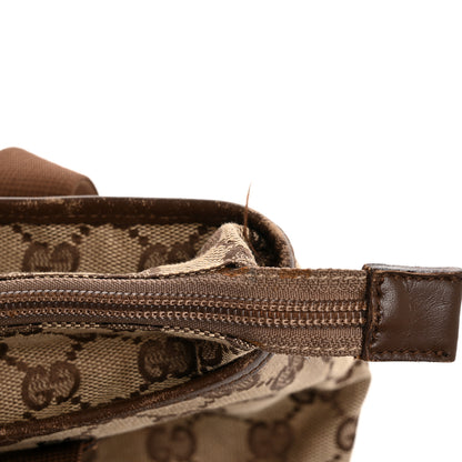 Gucci Calfskin Monogram Tall Tote Brown 12 of 14