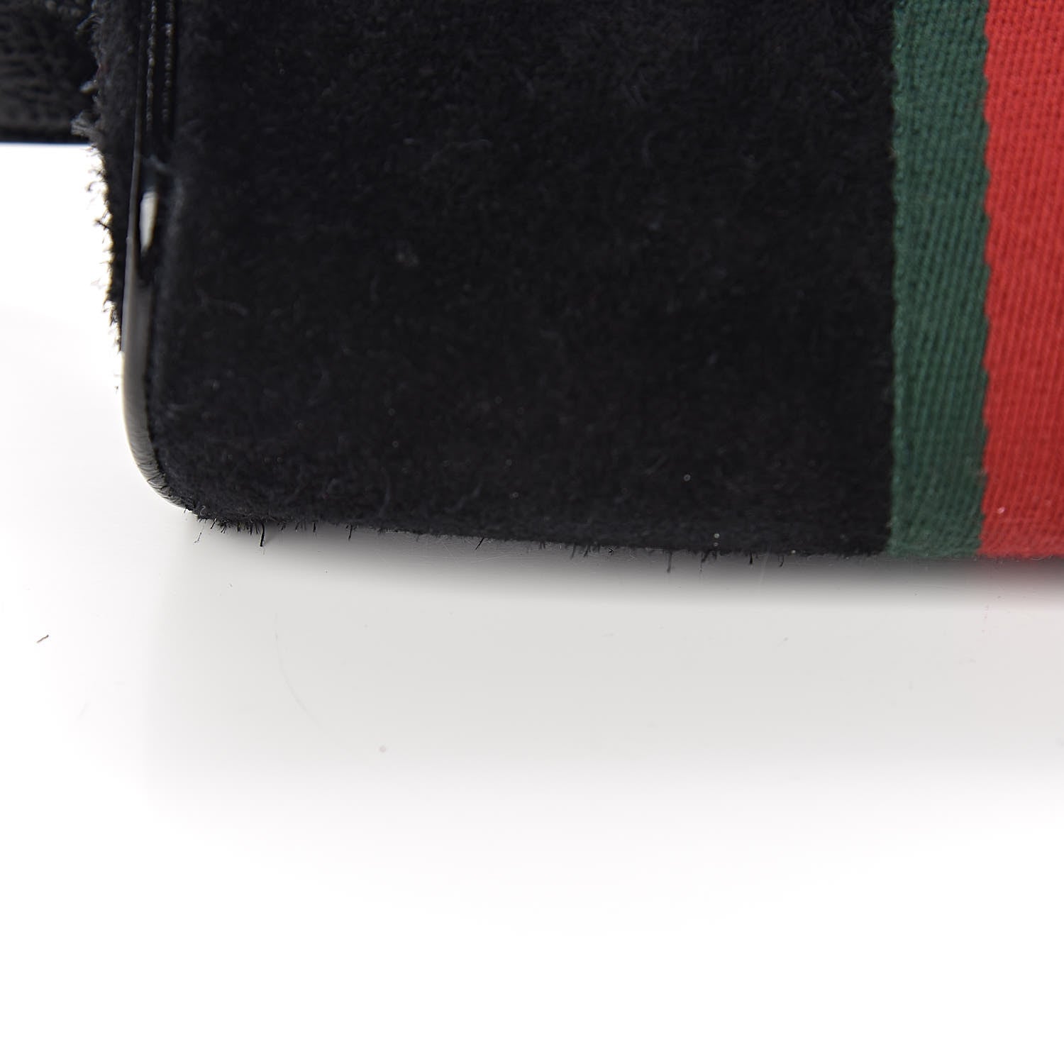 Gucci Suede Small Ophidia Belt Bag 85 34 Black 11 of 13