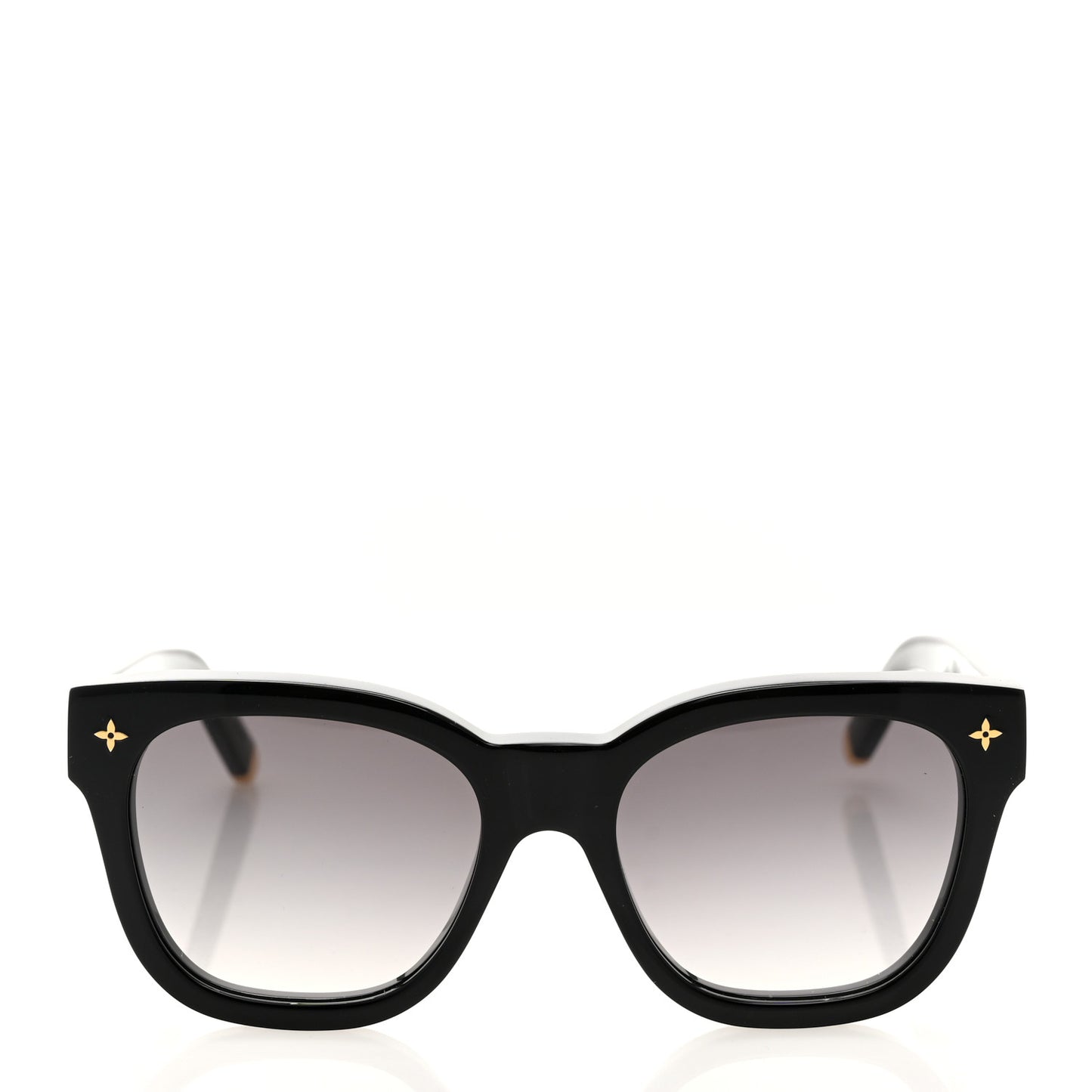 Acetate My Monogram Square Sunglasses Z1523W Black