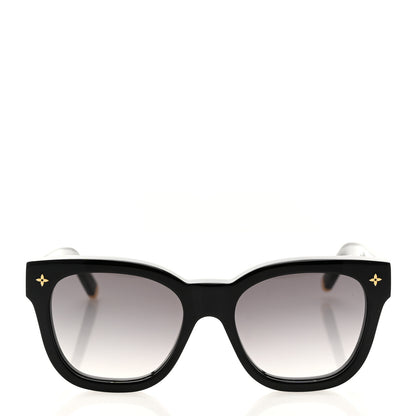Louis Vuitton Acetate My Monogram Square Sunglasses Z1523W Black 2 of 7