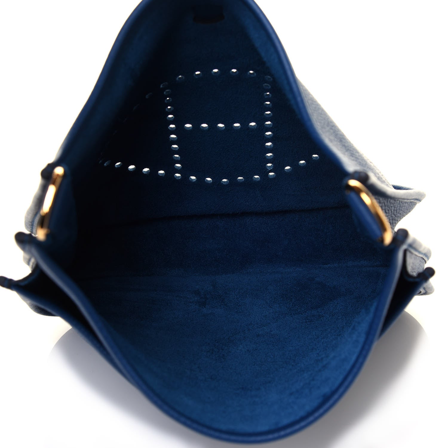Hermes Taurillon Clemence Evelyne III PM Deep Blue 4 of 10
