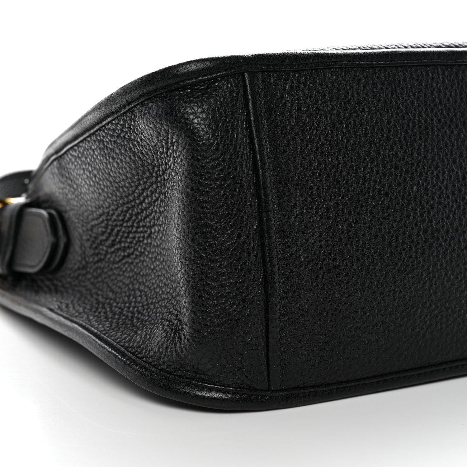 Prada Vitello Daino Hobo Messenger Bag Black 9 of 11