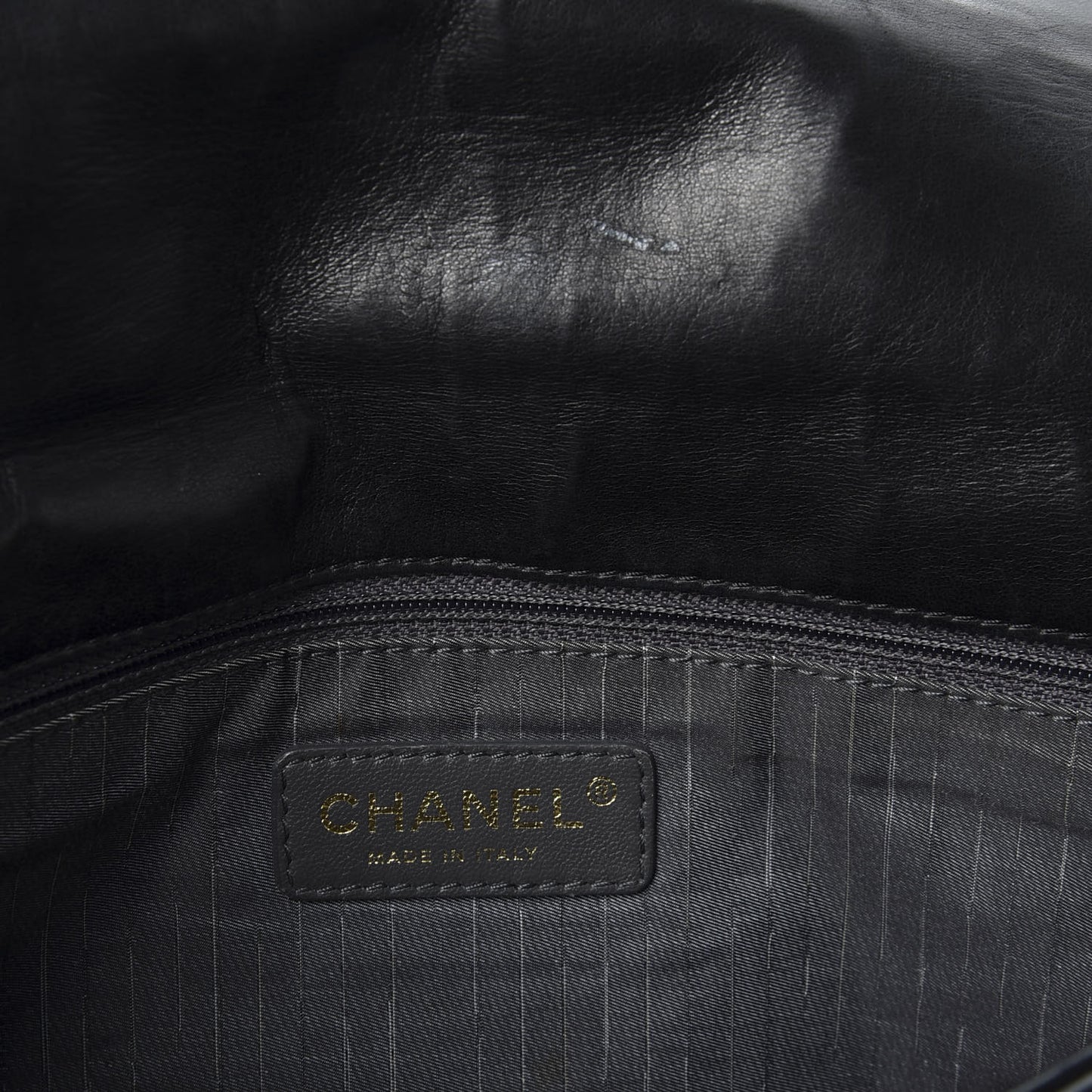 Lambskin Quilted Medium Westminster Pearl Flap Black