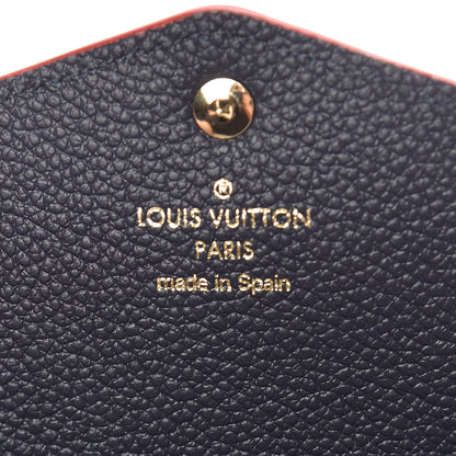 Louis Vuitton Empreinte Sarah Wallet NM Marine Rouge 6 of 9