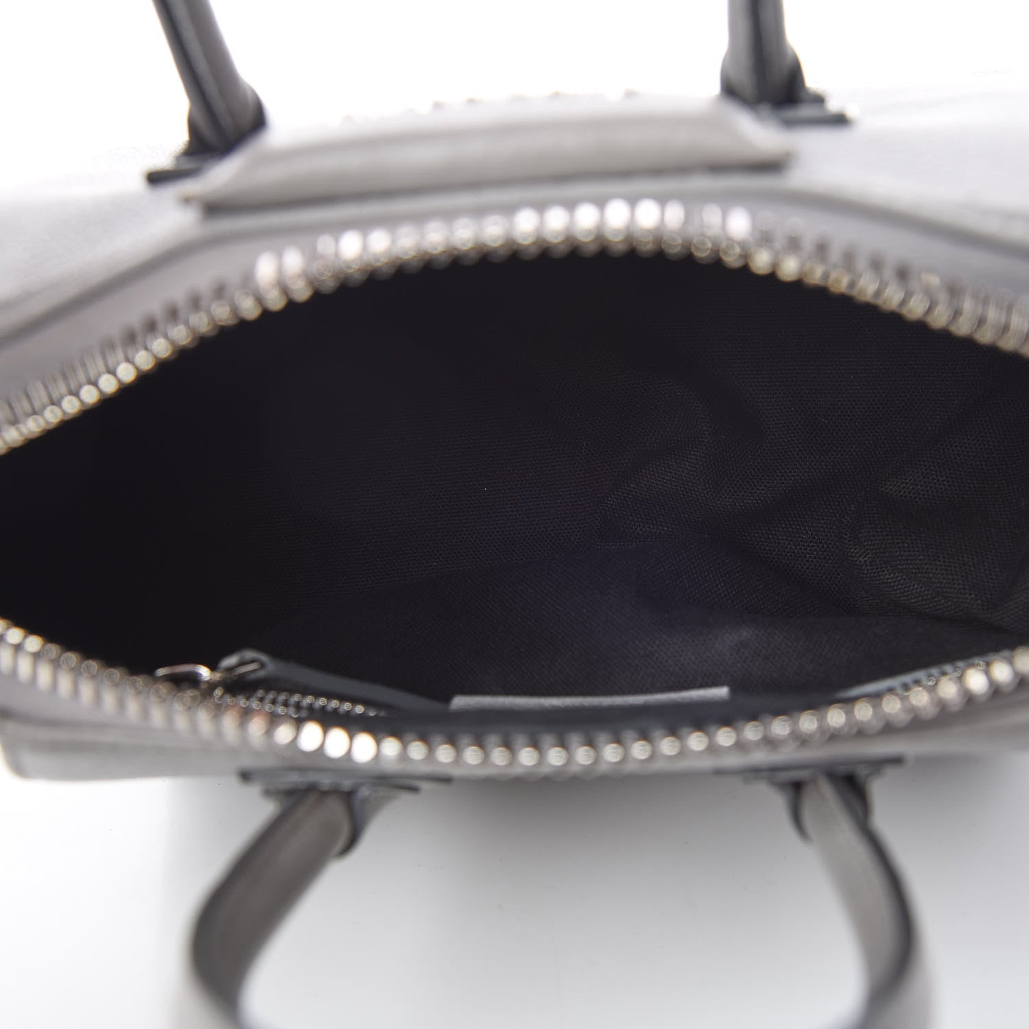 Givenchy Sugar Goatskin Mini Antigona Pearl Grey 7 of 14