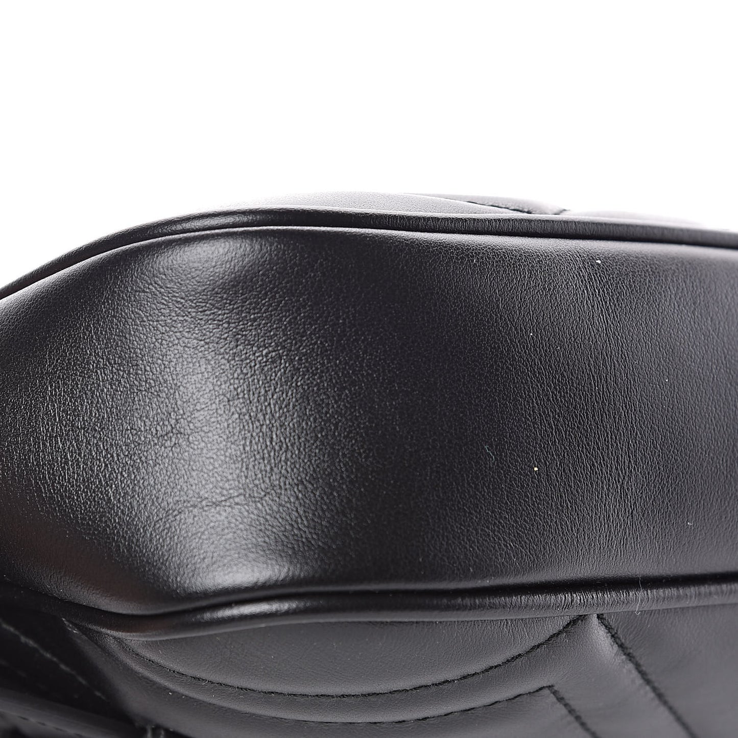 Calfskin Matelasse Mens GG Marmont Belt Bag 100 40 Black