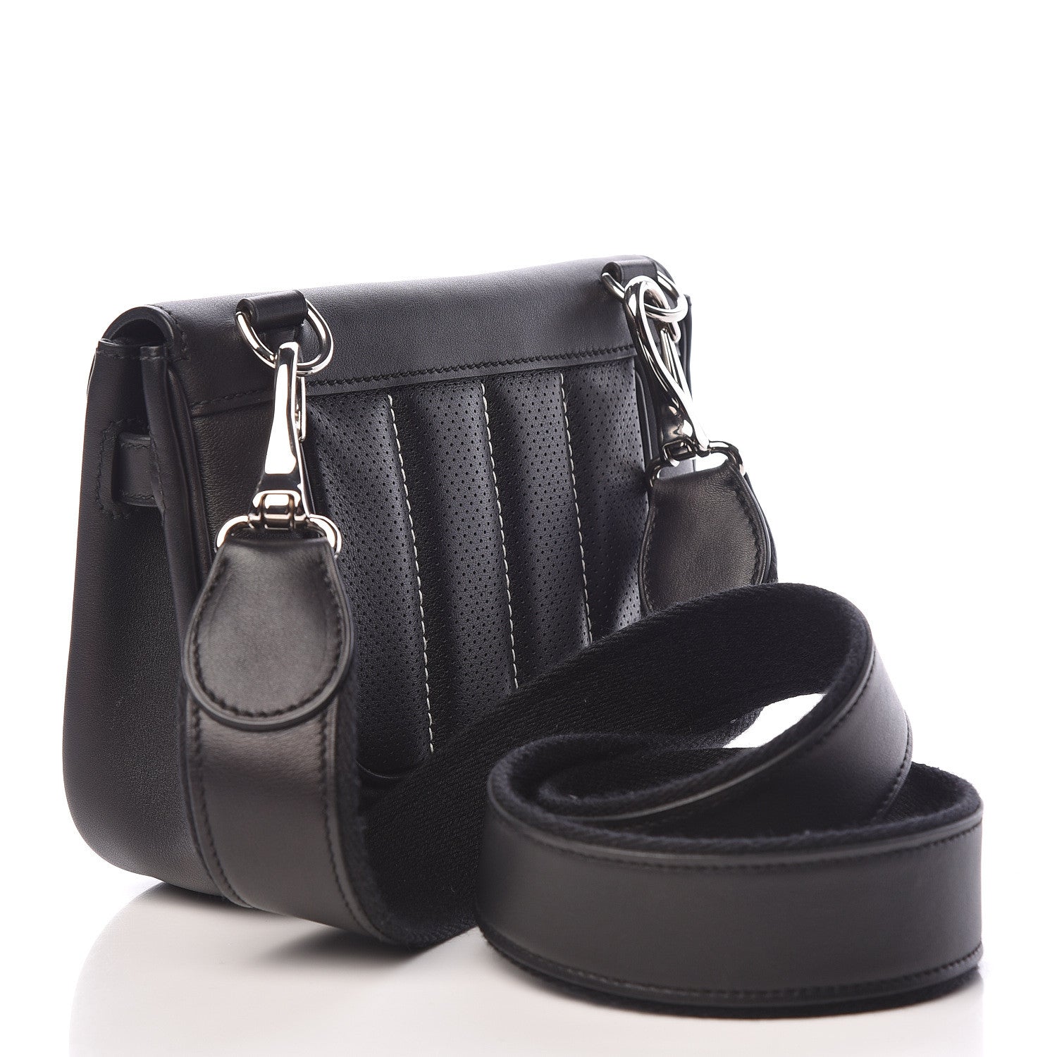 Hermes Veau Swift Mini Sac Berline Black 3 of 10