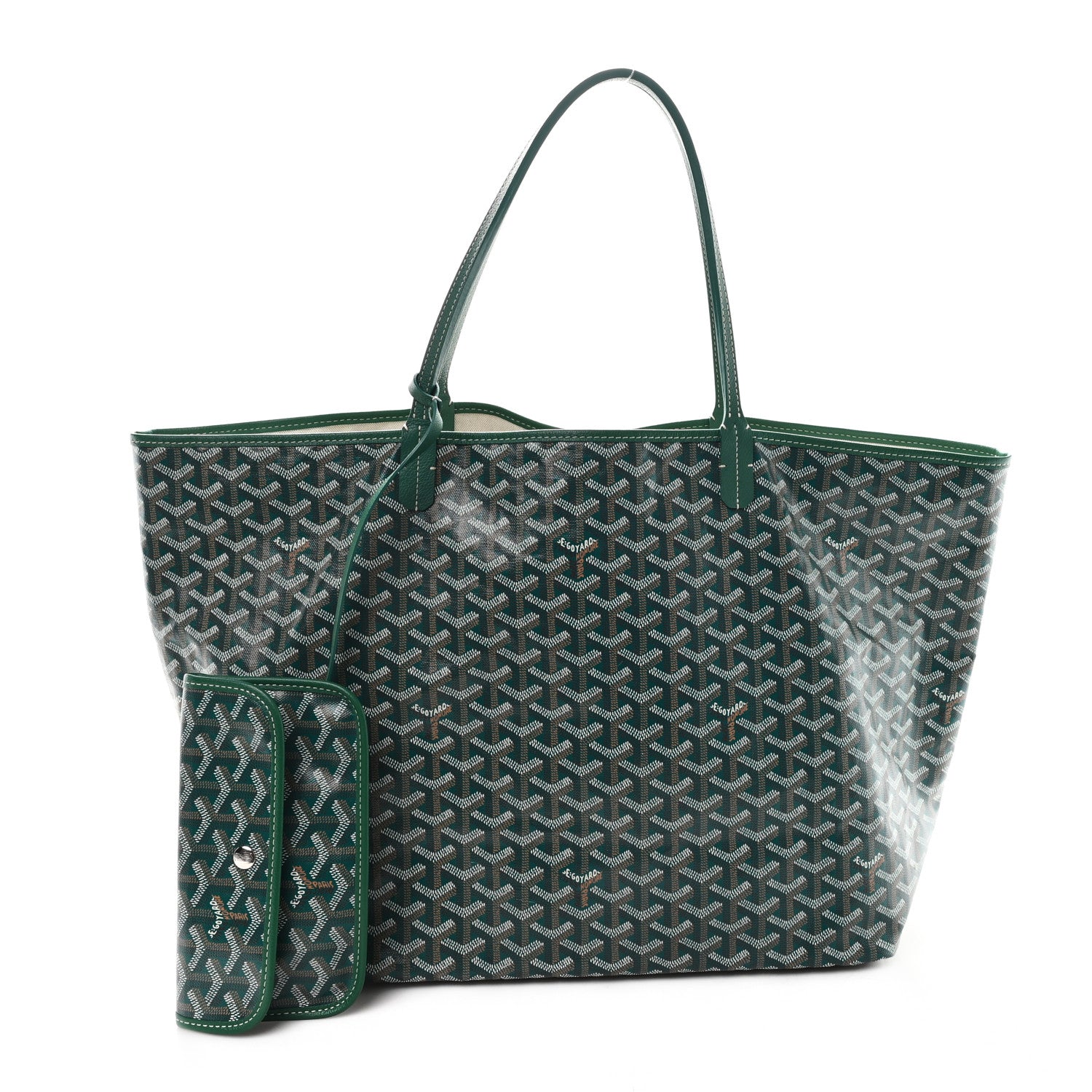 Goyard Goyardine Saint Louis GM Green 2 of 11