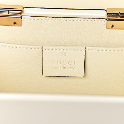 Gucci Plexiglass Mini Sylvie 1969 Top Handle Bag Ivory 6 of 11