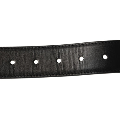 Louis Vuitton Calfskin 35mm LV Skyline Belt 90 36 Black 3 of 5