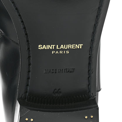 Saint Laurent Calfskin Mens Eli 25 Bootie 44 Black 6 of 8