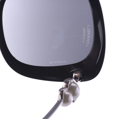 Chanel Polarized Pearl Sunglasses 5339-H Black 8 of 12