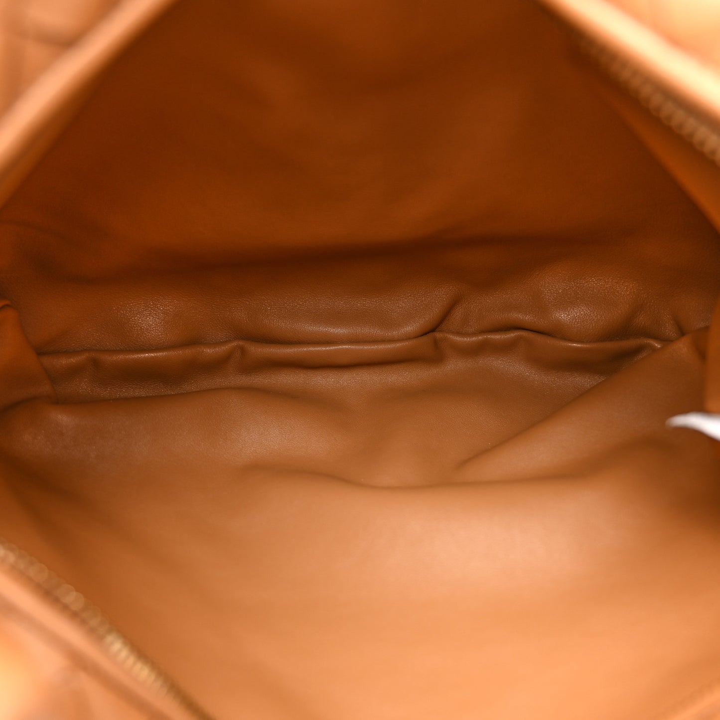 Nappa Intrecciato Teen Jodie Hobo Caramel