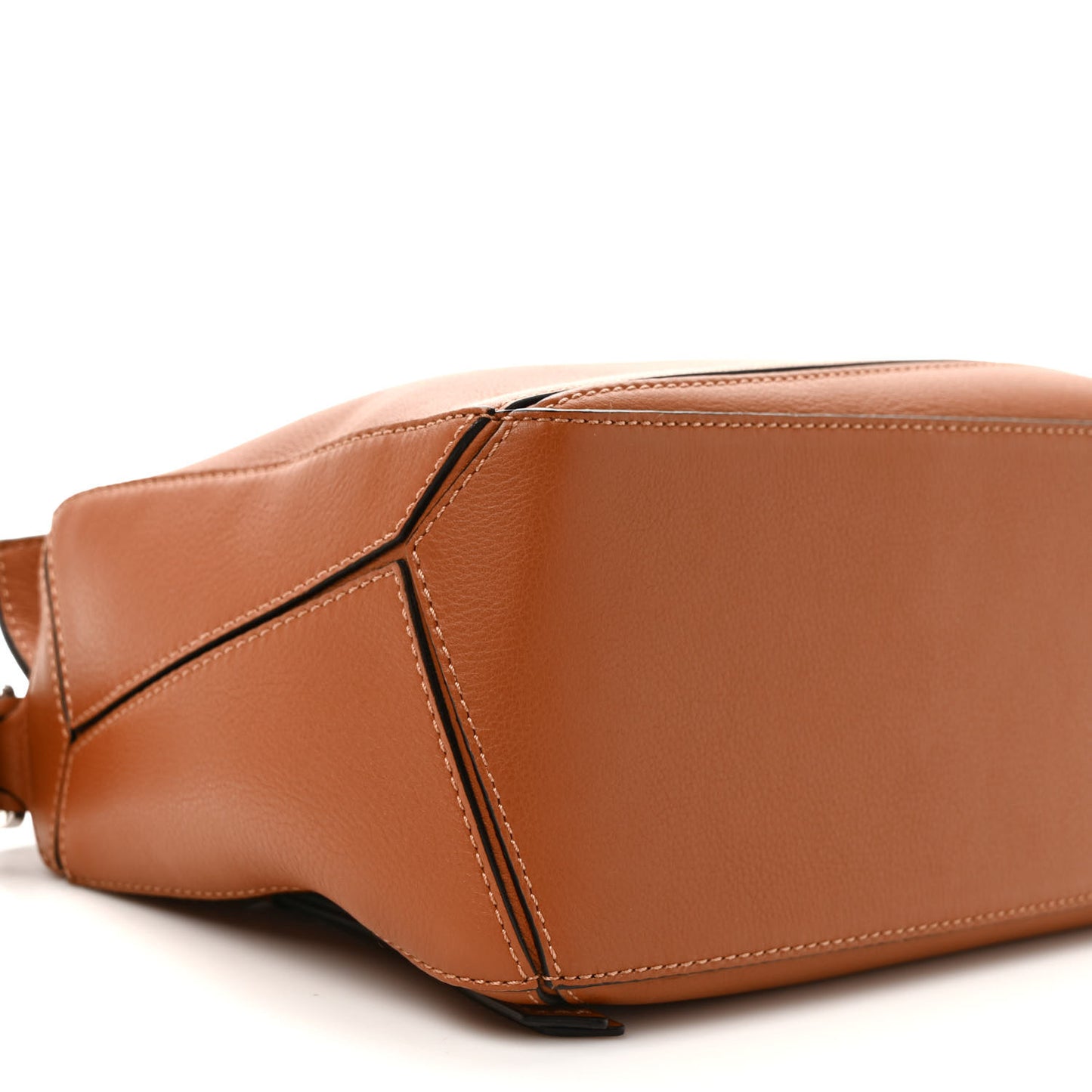 Calfskin Small Puzzle Bag Tan