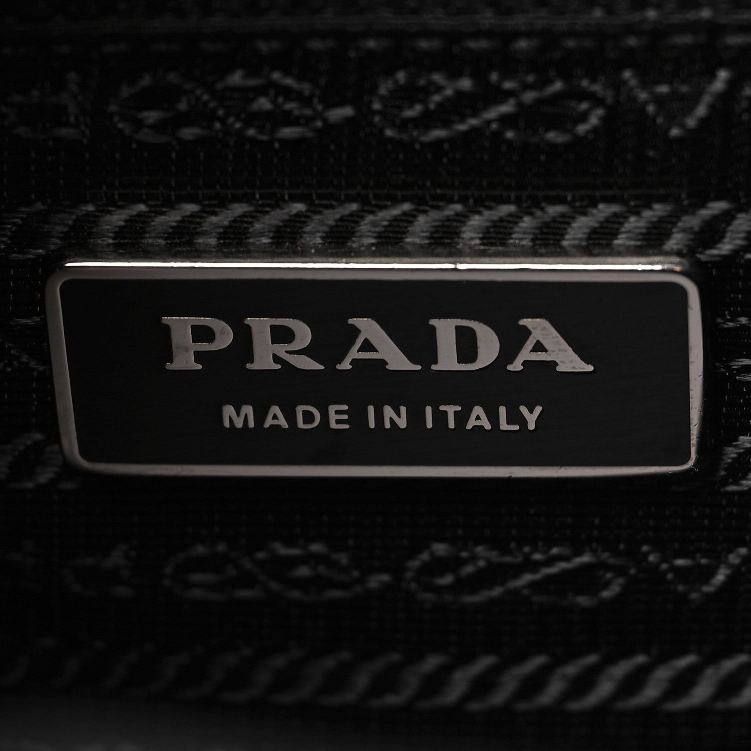 Prada Tessuto Nylon Messenger Bag Black 6 of 9