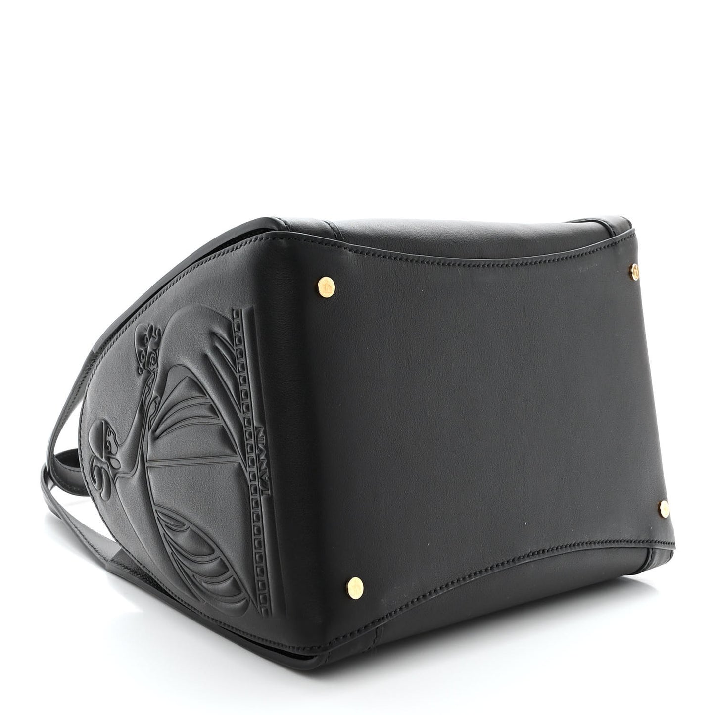 Smooth Calfskin Mini Tote Black
