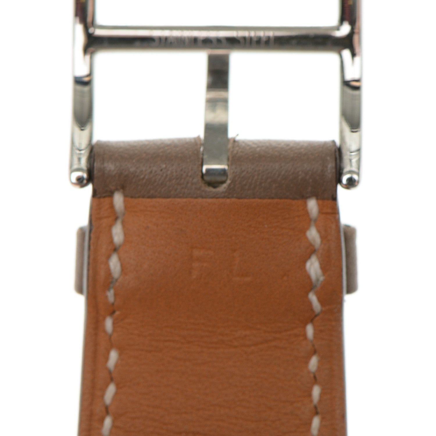 Hermes Swift 38mm Apple Watch Double Tour Band Etoupe 7 of 9
