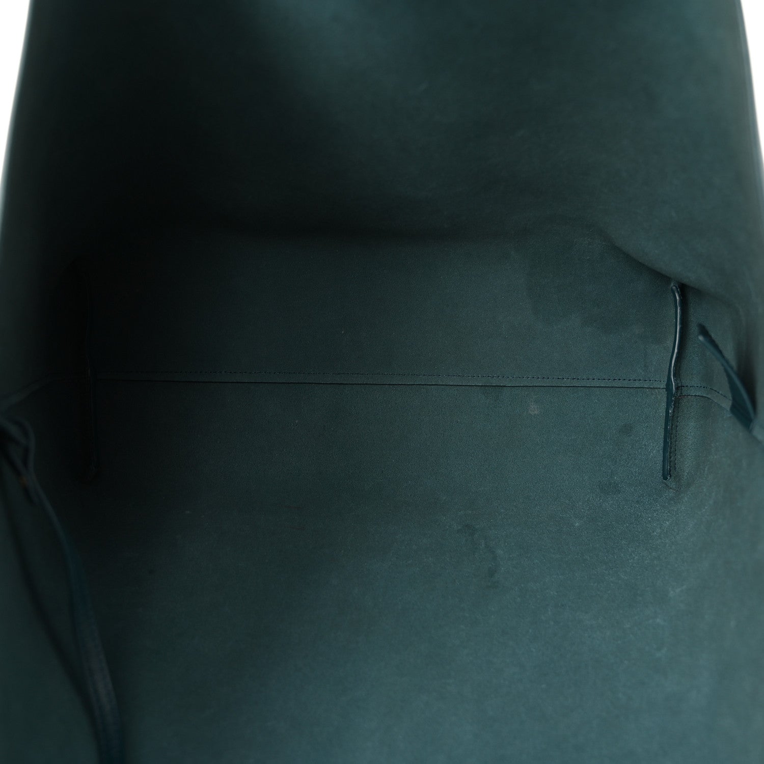 Saint Laurent Calfskin Large Shopping Tote Deep Turquoise 6 of 10