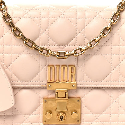 Christian Dior Lambskin Cannage Large Dioraddict Flap Rose Poudre 7 of 10