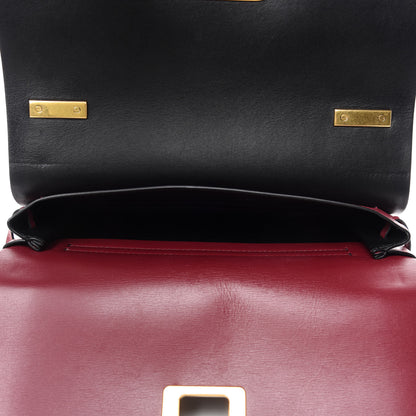 Valentino Garavani Smooth Calfskin Medium Vring Shoulder Bag Rouge Pur Cerise 6 of 10