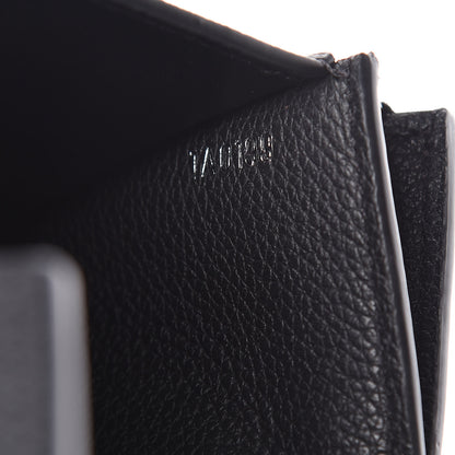 Louis Vuitton Soft Calfskin My Lockme Compact Wallet Black 7 of 7