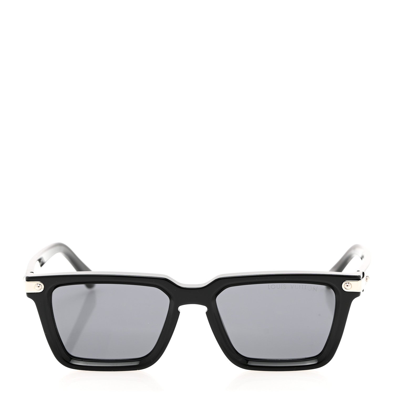Louis Vuitton LOUIS VUITTON Acetate Z1974U Sunglasses Black 2 of 8
