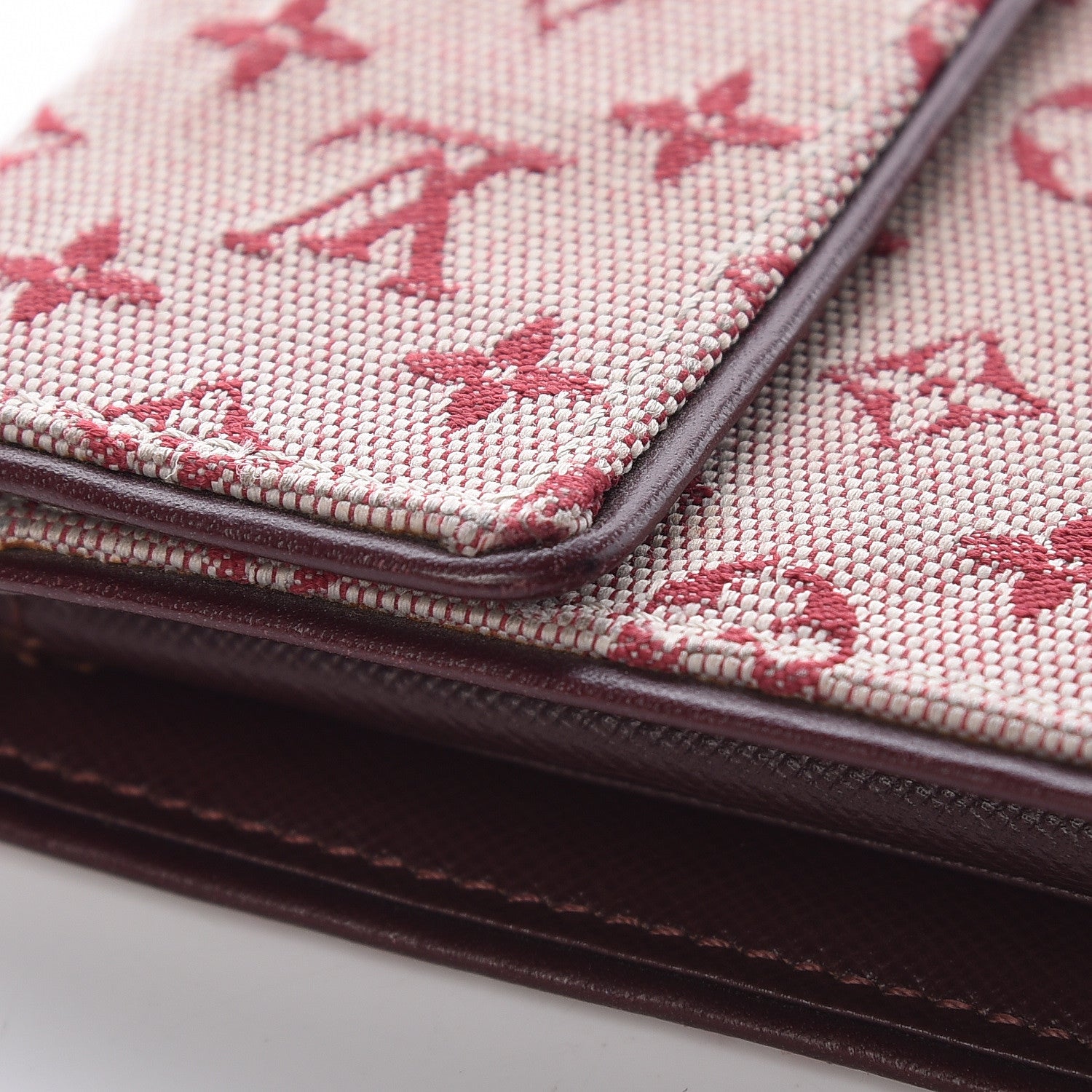 Louis Vuitton Mini Monogram Compact Wallet Cherry 15 of 15