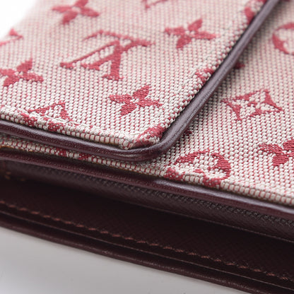 Louis Vuitton Mini Monogram Compact Wallet Cherry 15 of 15