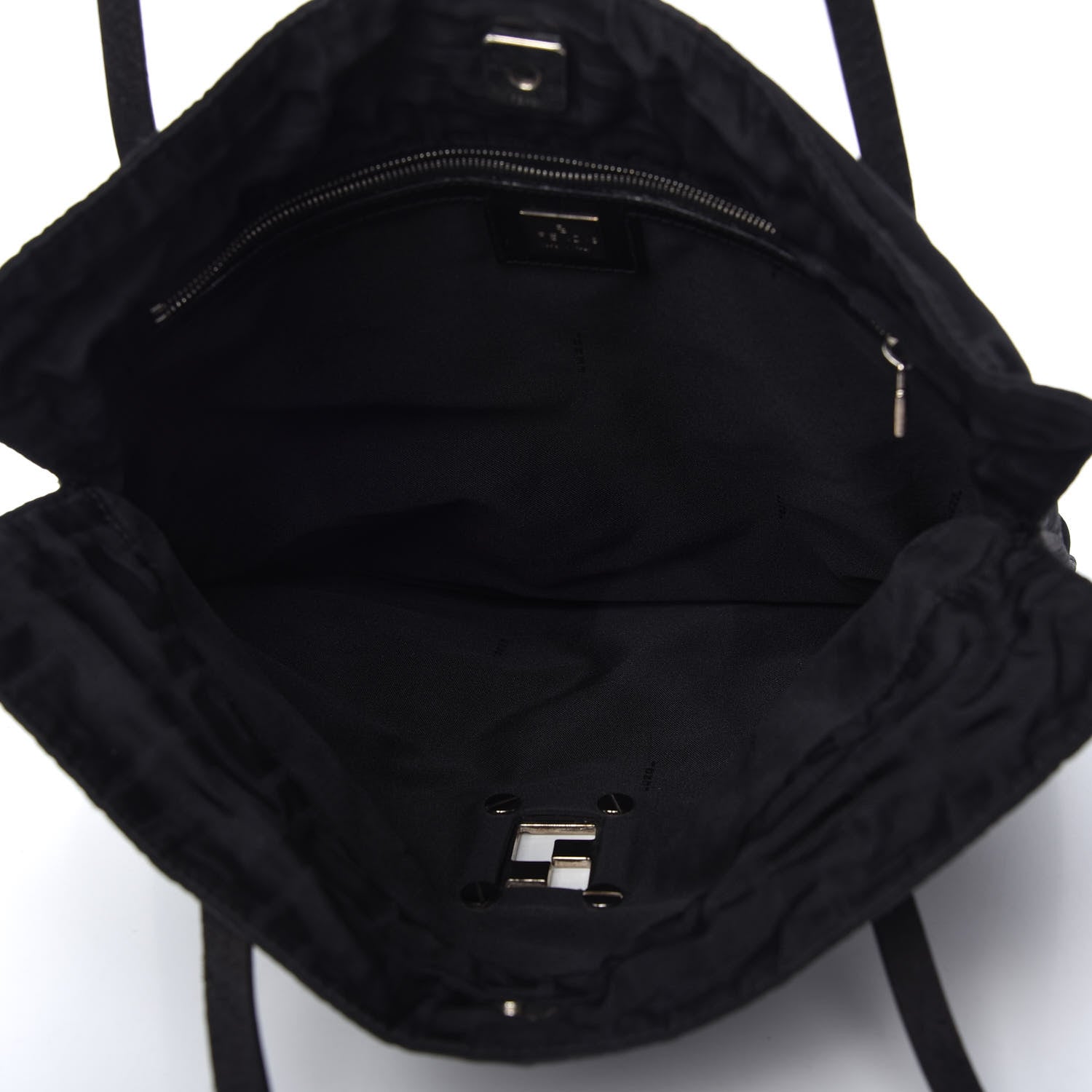 Fendi Zucca Tote Black 5 of 9