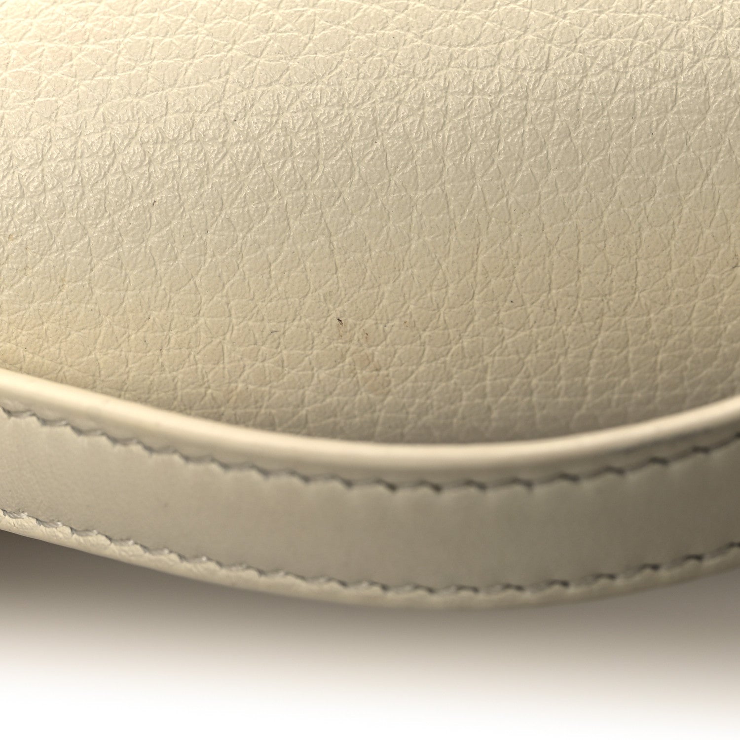 Loro Piana Grained Calfskin L19 Extra Pocket Pouch Whisper White 10 of 10