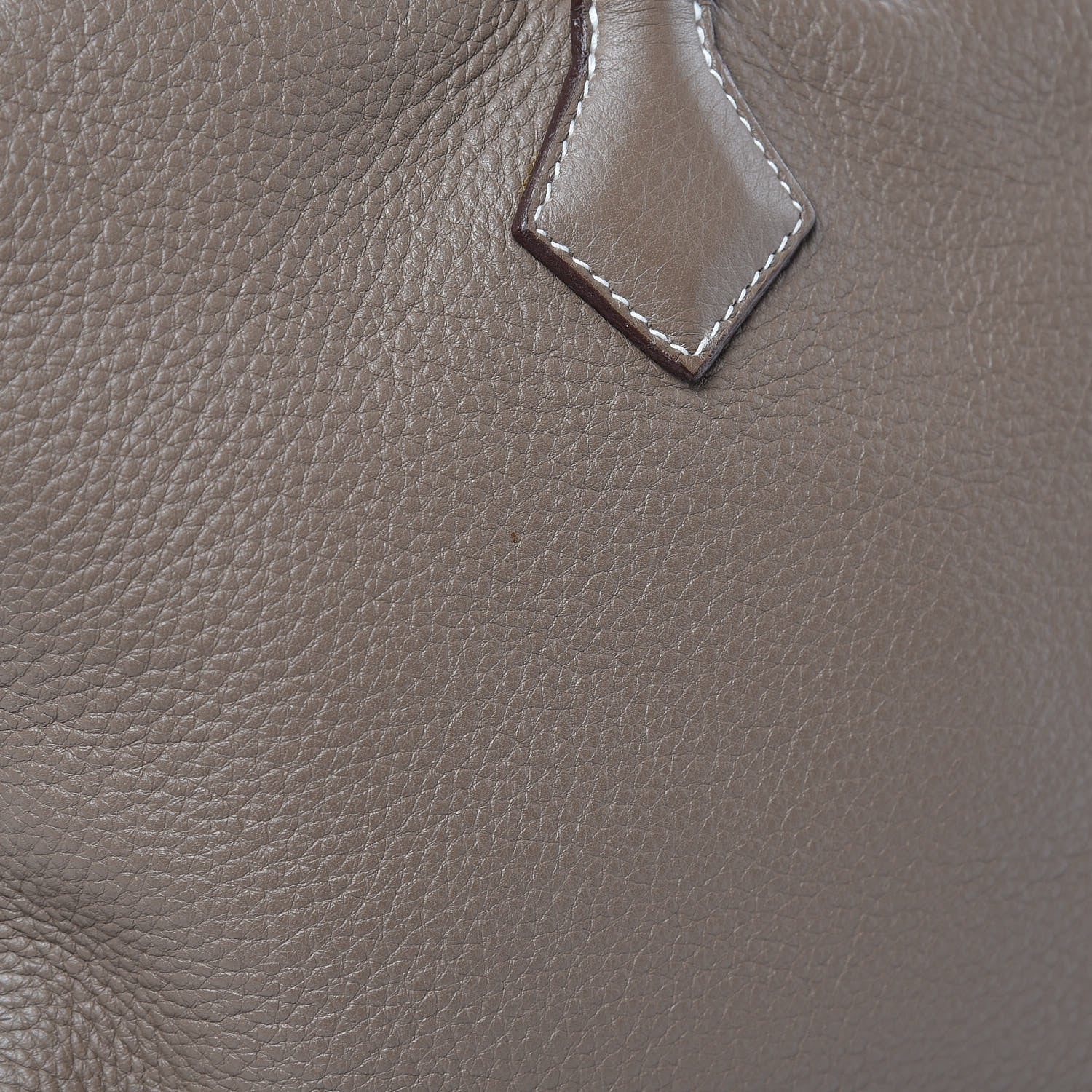 Hermes Taurillon Clemence Victoria II 35 Etoupe 10 of 11