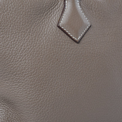 Hermes Taurillon Clemence Victoria II 35 Etoupe 10 of 11