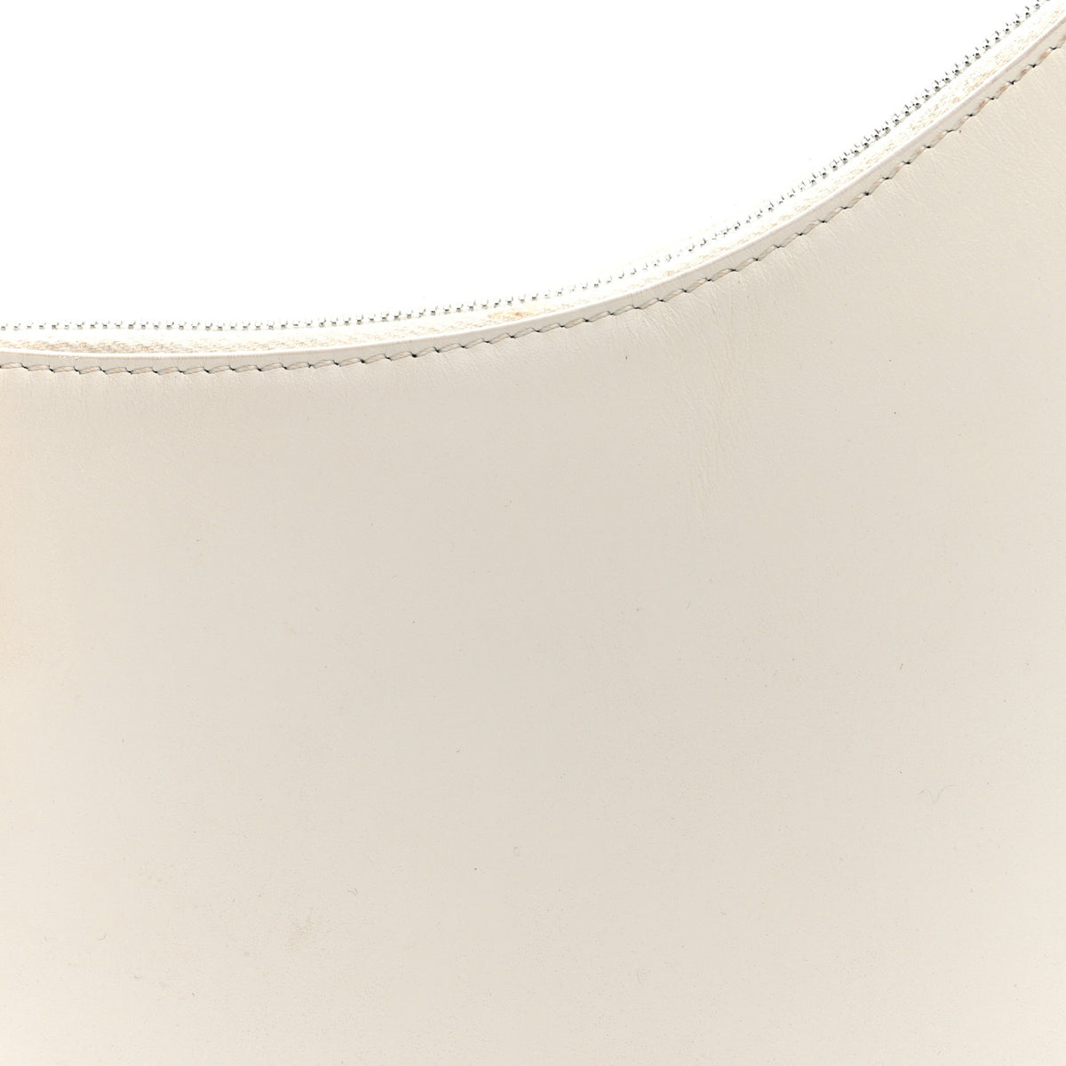 The Row Smooth Calfskin Half Moon Shoulder Bag New Ivory 7 of 9