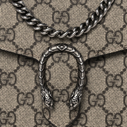 Gucci GG Supreme Monogram Mini Dionysus Chain Wallet Beige Taupe 10 of 11