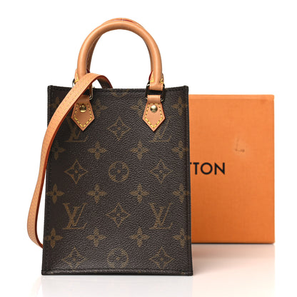 Louis Vuitton Monogram Petit Sac Plat 10 of 10