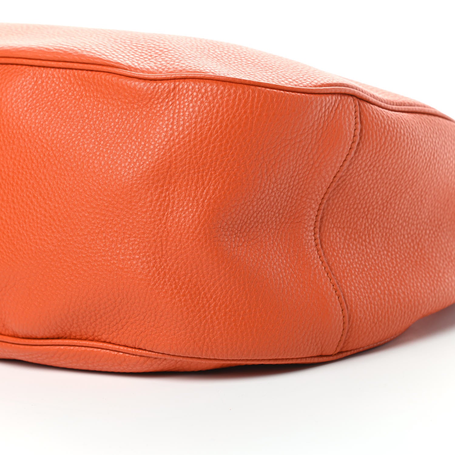 Prada Vitello Daino Hobo Papaya 11 of 13