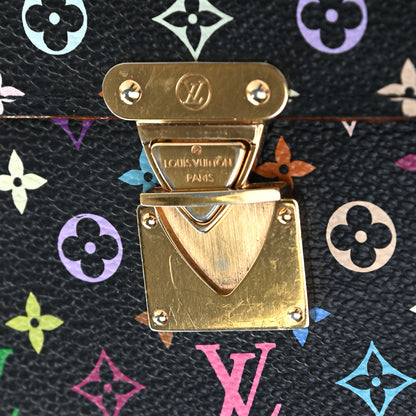 Louis Vuitton Monogram Multicolor Koala Wallet Black 9 of 9