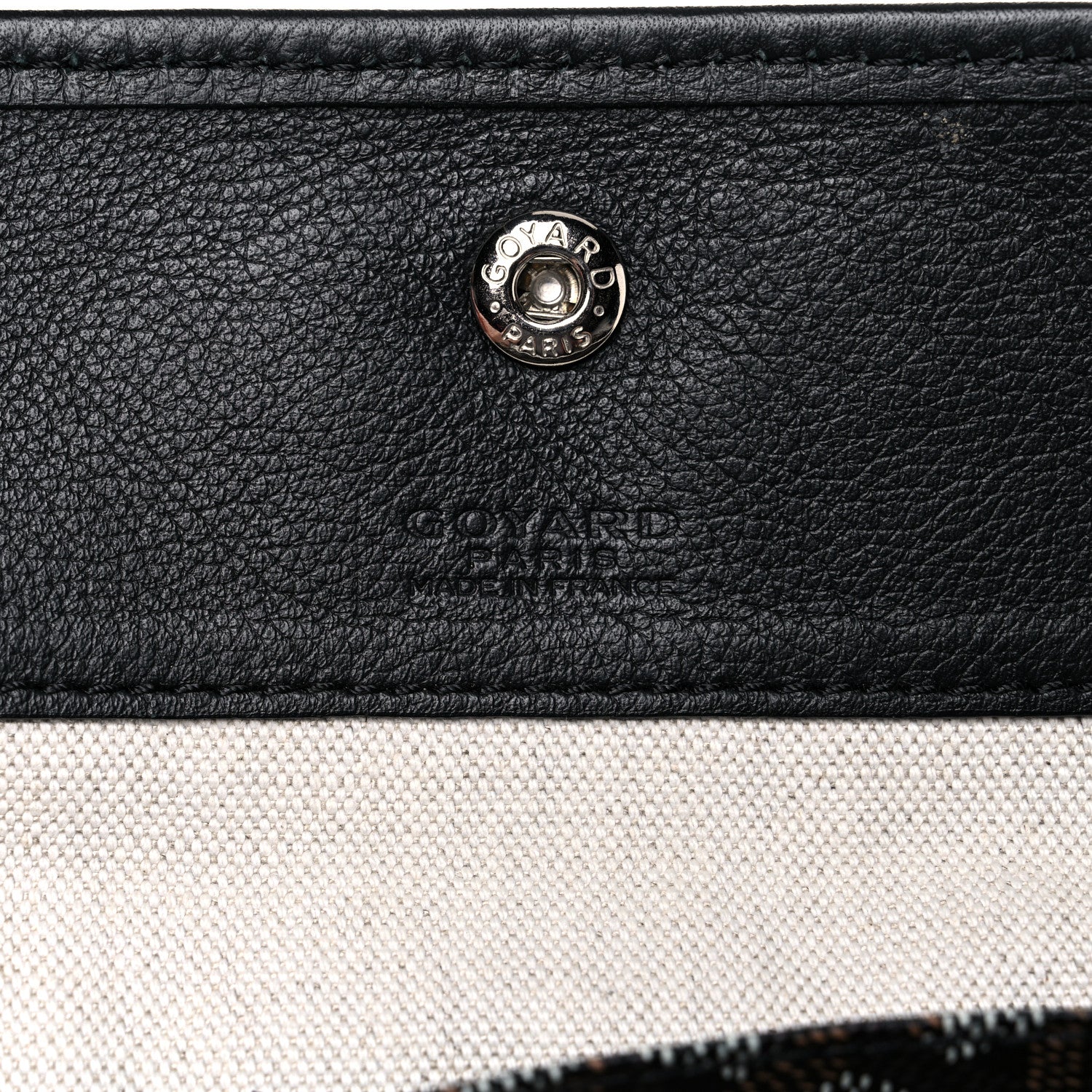 Goyard Goyardine Pouch Black 6 of 13