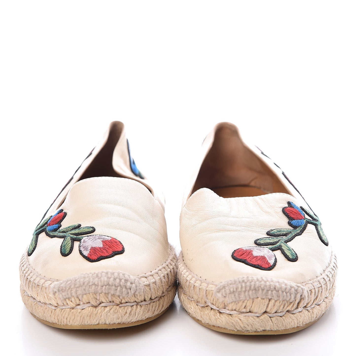 Nappa Ophelia Espadrilles 37.5 Mystic White