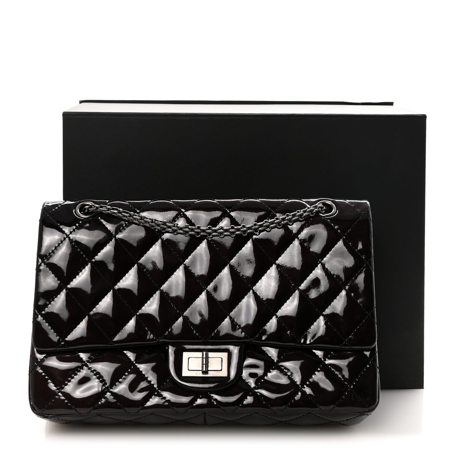 Patent Quilted 2.55 Reissue 227 Flap Prune